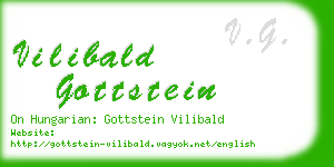 vilibald gottstein business card